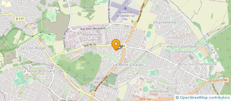 localisation de l'entreprise 392 916 029 à CHELLES