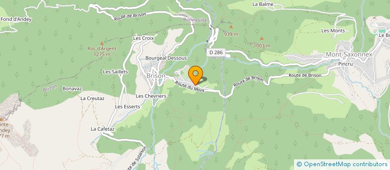 localisation de l'entreprise 392 962 379 à BONNEVILLE