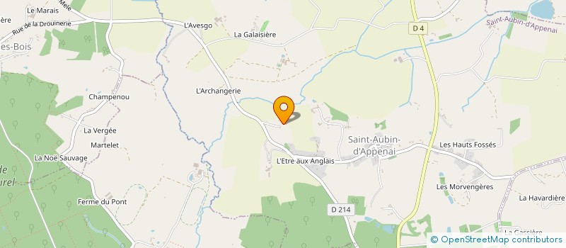 localisation de l'entreprise 392 969 143   SAINT-ELLIER-LES-BOIS