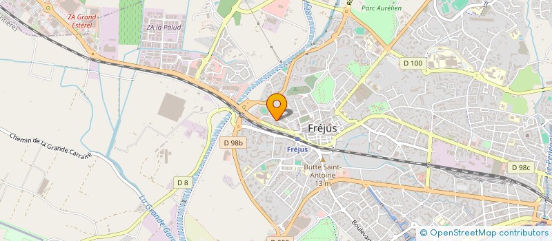 localisation de l'entreprise 392 981 924   ROQUEBRUNE-SUR-ARGENS