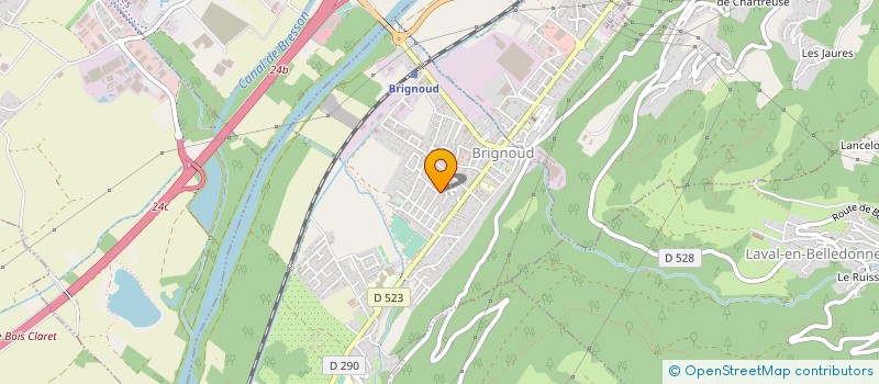 localisation de l'entreprise 393 108 527   GRENOBLE