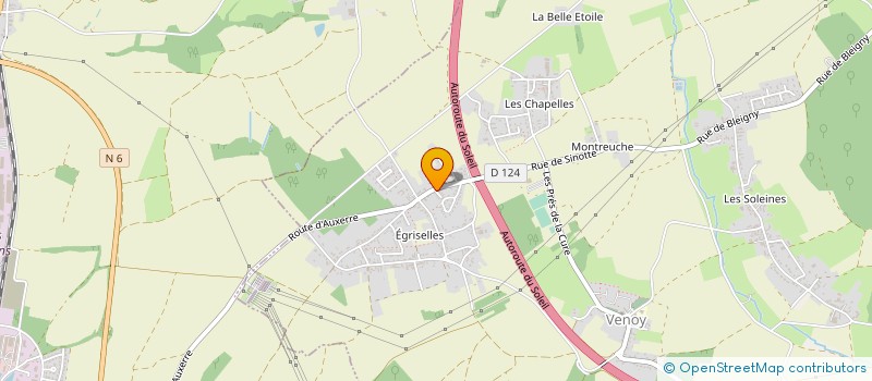 localisation de l'entreprise 393 145 123   VENOY