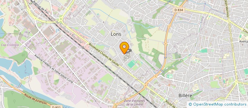 localisation de l'entreprise 393 149 349   LONS