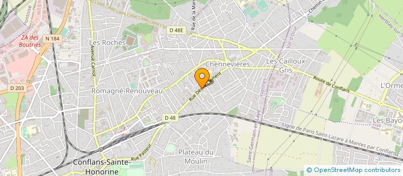 localisation de l'entreprise 393 190 939 à CONFLANS-SAINTE-HONORINE