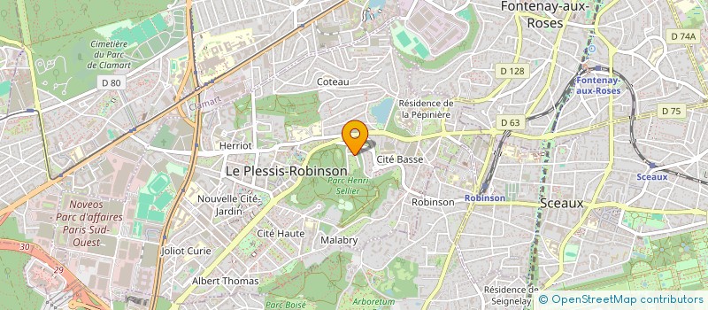 localisation de l'entreprise 393 200 290   LE PLESSIS ROBINSON