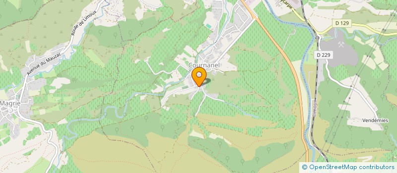 localisation de l'entreprise 393 225 842   COURNANEL