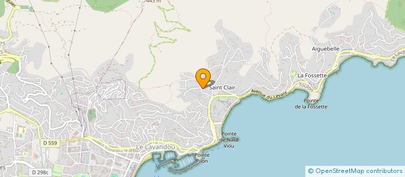 localisation de l'entreprise 393 272 257  à LE LAVANDOU