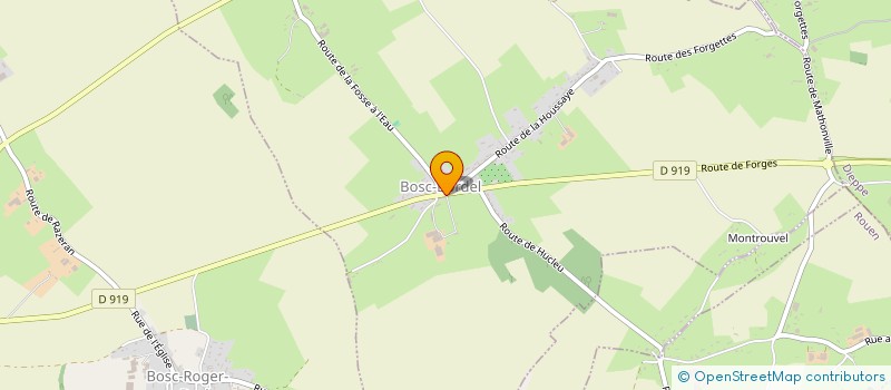localisation de l'entreprise 393 326 608 à BUCHY