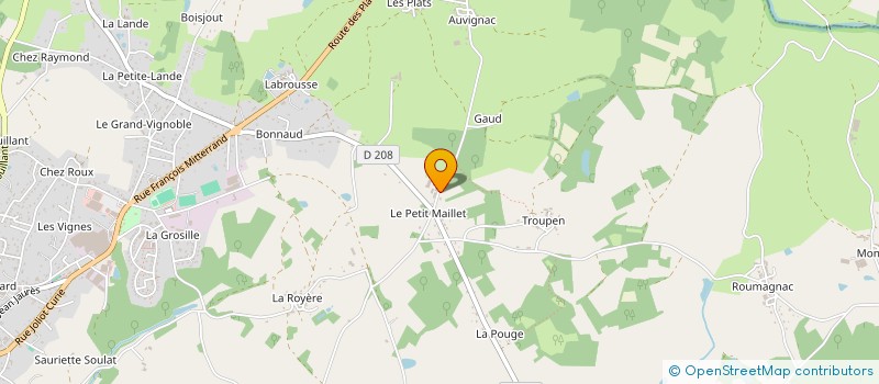 localisation de l'entreprise 393 386 305 à LIMOGES