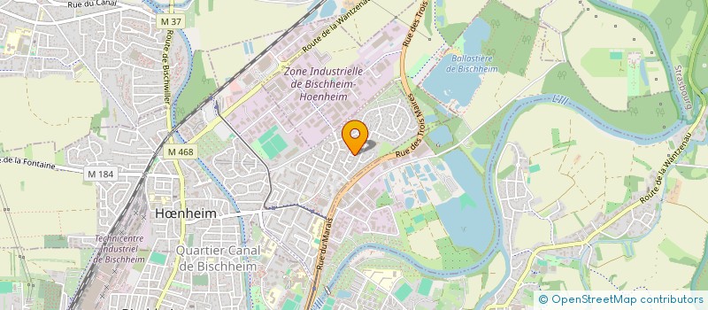 localisation de l'entreprise 393 396 767   HNHEIM