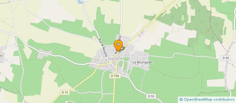 localisation de l'entreprise 393 542 915   SIGOGNE