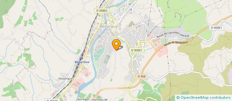 localisation de l'entreprise 393 580 170   GAGNIERES