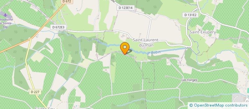 localisation de l'entreprise 393 599 576   SAINT-LAURENT-DU-PLAN