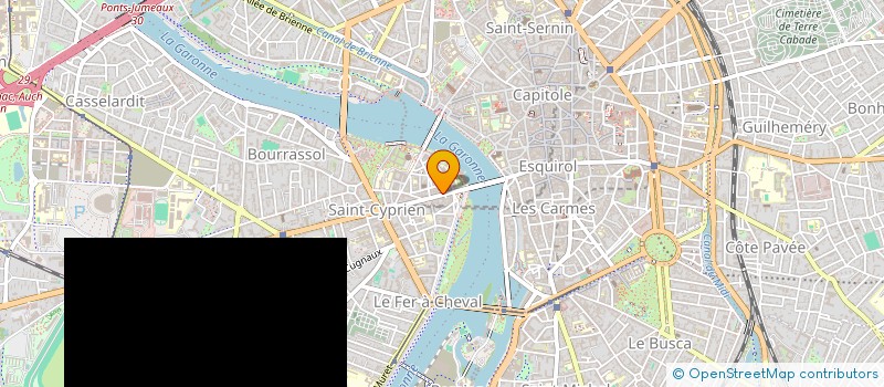 localisation de l'entreprise 393 658 018 à TOULOUSE