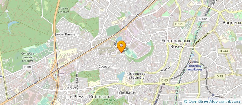 localisation de l'entreprise 393 675 632 à LE PLESSIS-ROBINSON