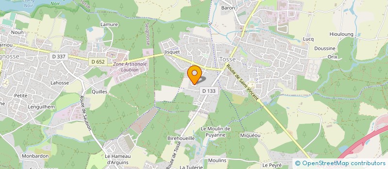 localisation de l'entreprise 393 680 632   ST-VINCENT-DE-TYROSSE