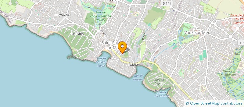 localisation de l'entreprise 393 682 935   SAINT-PALAIS-SUR-MER