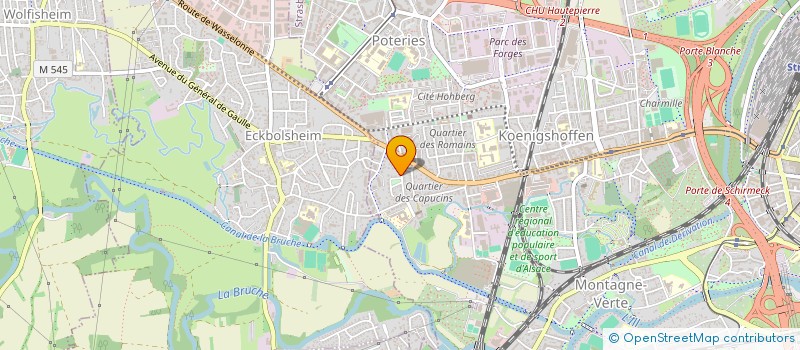 localisation de l'entreprise 393 727 037 à STRASBOURG
