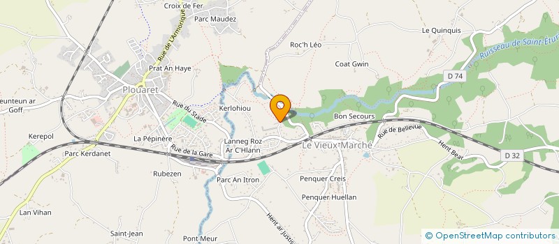 localisation de l'entreprise 393 826 771   LE VIEUX-MARCHE