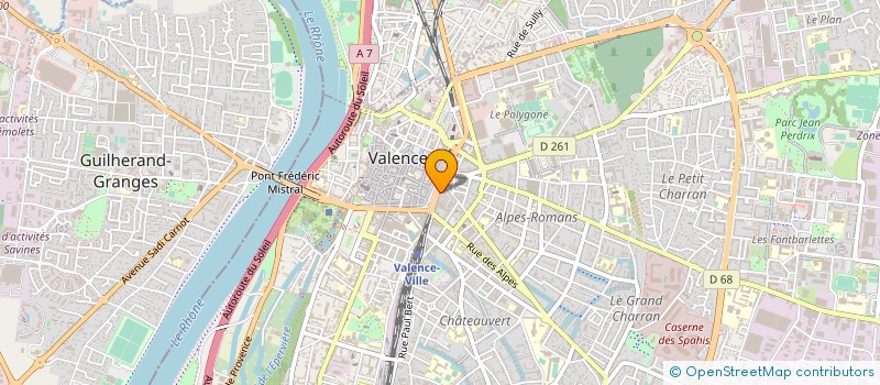 localisation de l'entreprise 393 852 769   LA BATIE-ROLLAND