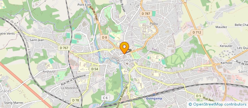 localisation de l'entreprise 393 927 181 à SAINT-BRIEUC