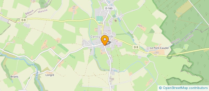 localisation de l'entreprise 393 952 254   CERISY-LA-FORET