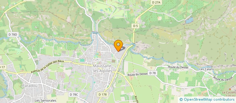 localisation de l'entreprise 394 014 914   MAUSSANE-LES-ALPILLES