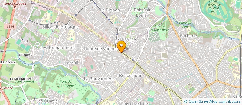 localisation de l'entreprise 394 071 765   CRUX LA VILLE