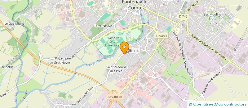 localisation de l'entreprise 394 135 602   POITIERS