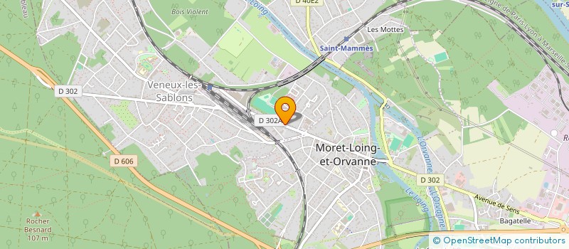 localisation de l'entreprise 394 402 606   MORET-LOING-ET-ORVANNE