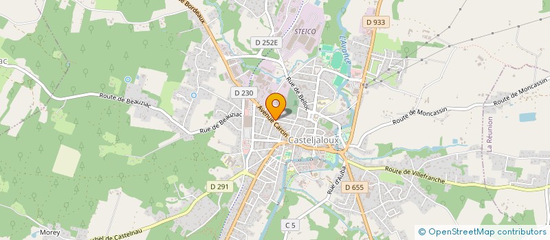 localisation de l'entreprise 394 431 894   CASTELJALOUX