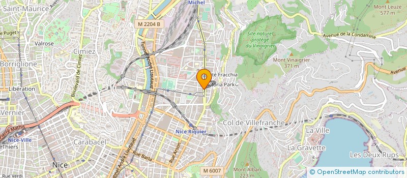 localisation de l'entreprise 394 444 590 à CANNES