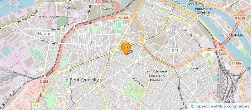 localisation de l'entreprise 394 449 110  à ROUEN