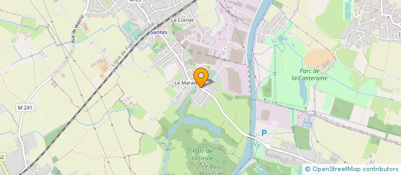 localisation de l'entreprise 394 486 872   SANTES