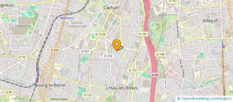 localisation de l'entreprise 394 566 046 à ARCUEIL
