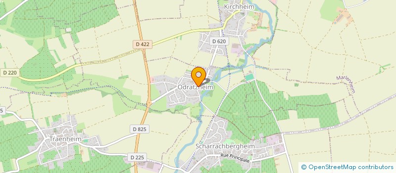 localisation de l'entreprise 394 599 443   ODRATZHEIM