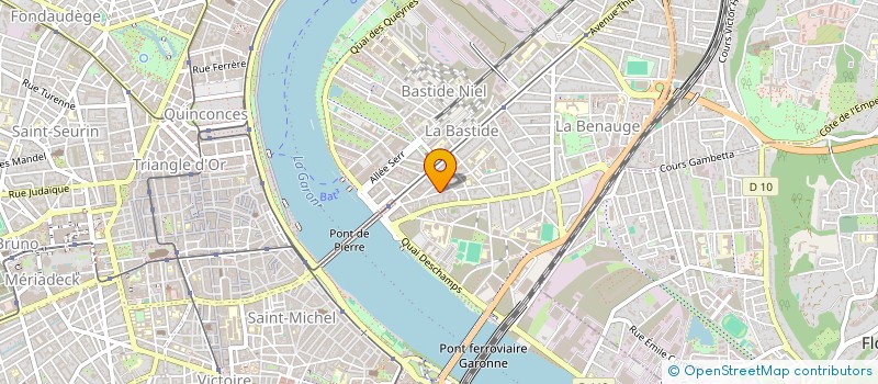 localisation de l'entreprise 394 607 303 à BORDEAUX