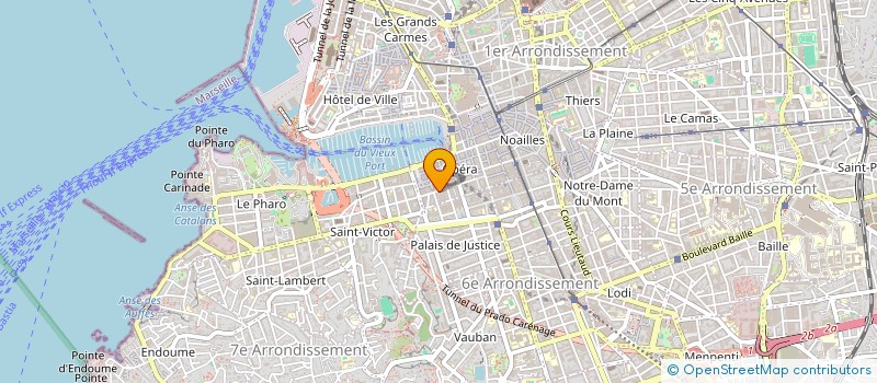 localisation de l'entreprise 394 631 360 à MARSEILLE