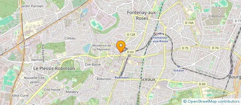 localisation de l'entreprise 394 691 950  à FONTENAY-AUX-ROSES