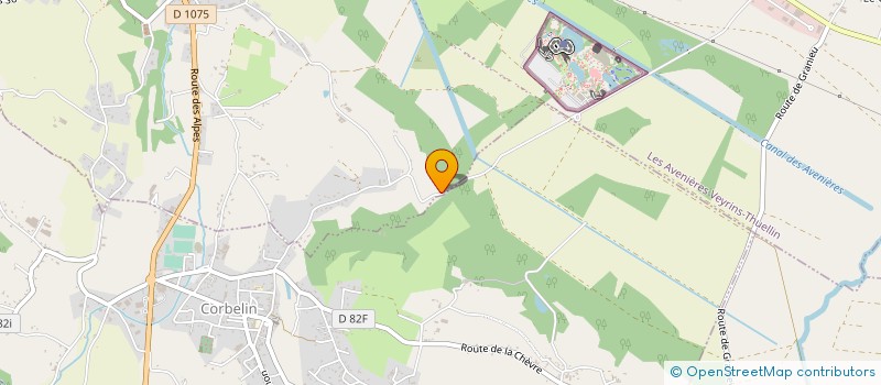 localisation de l'entreprise 394 695 134   CORBELIN