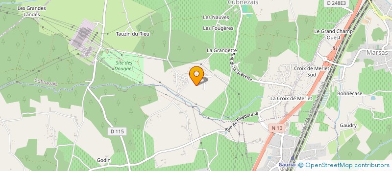 localisation de l'entreprise 394 730 147   CUBNEZAIS