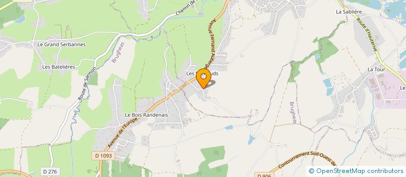 localisation de l'entreprise 394 748 768   BELLERIVE-SUR-ALLIER