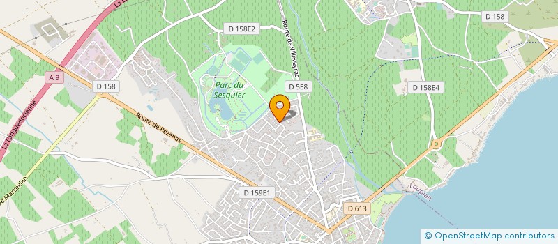 localisation de l'entreprise 394 752 299  à MEZE