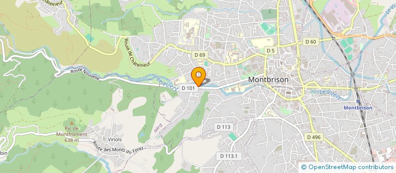 localisation de l'entreprise 394 756 555   GREZIEUX-LE-FROMENTAL