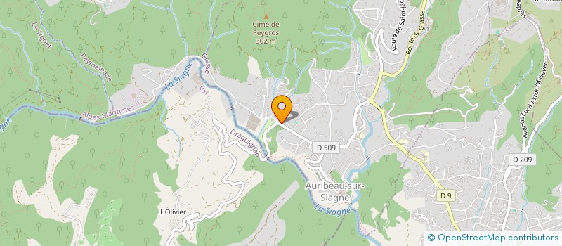 localisation de l'entreprise 394 773 949   LA ROQUETTE-SUR-SIAGNE