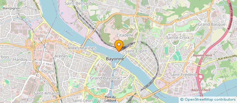 localisation de l'entreprise 394 962 815   BAYONNE