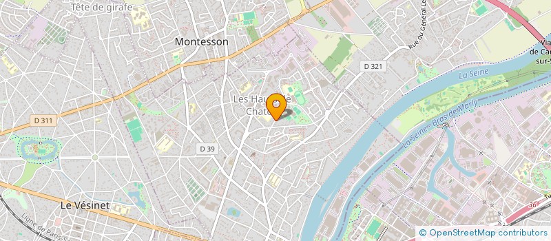 localisation de l'entreprise 395 000 151   CHATOU