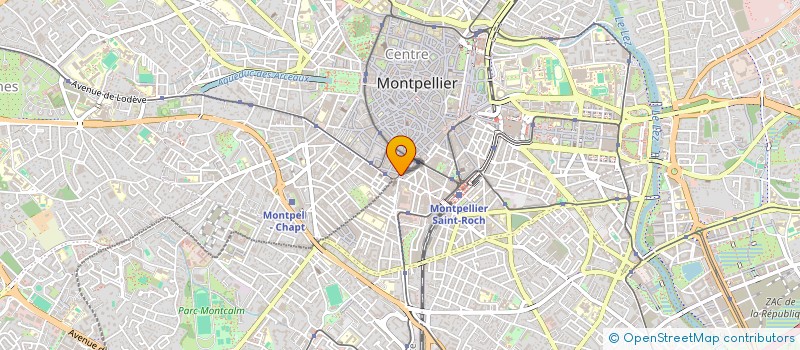 localisation de l'entreprise 395 009 376 à MONTPELLIER