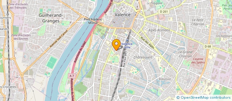 localisation de l'entreprise 395 032 782 à VALENCE