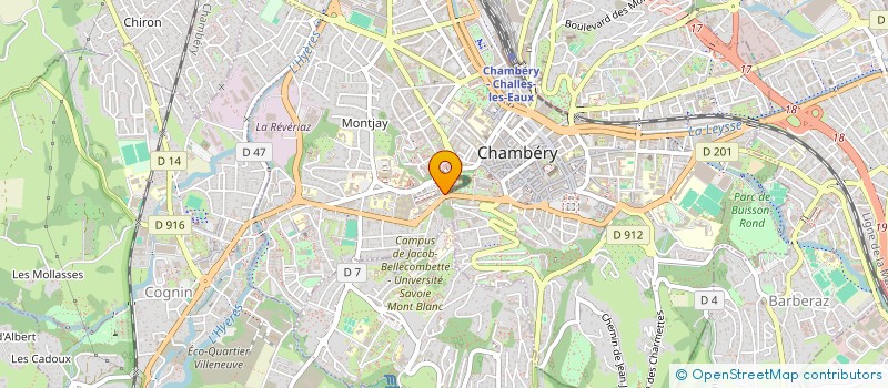 localisation de l'entreprise 395 044 845   CHAMBERY